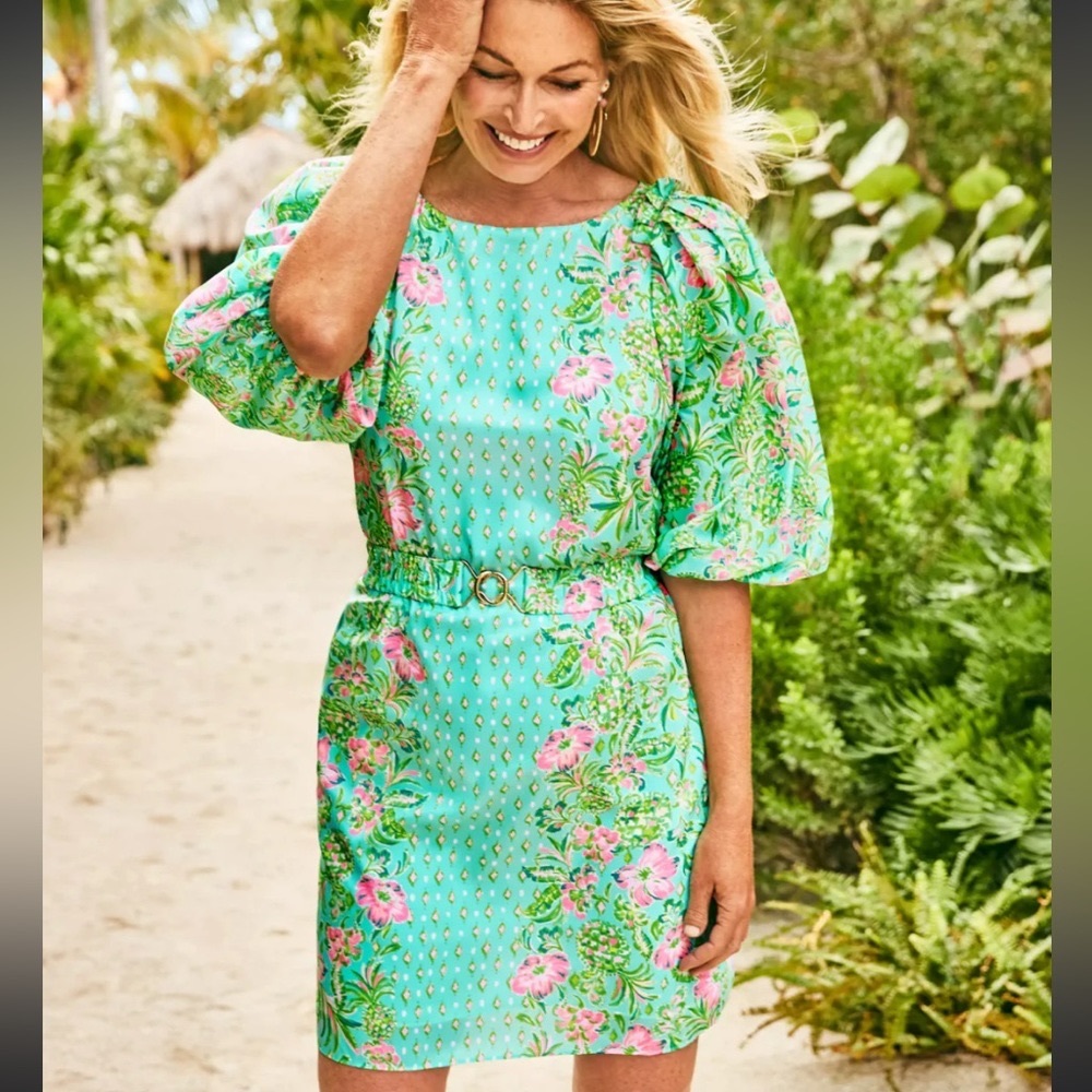 NWT Lilly Pulitzer Barbara Sleeved Dress